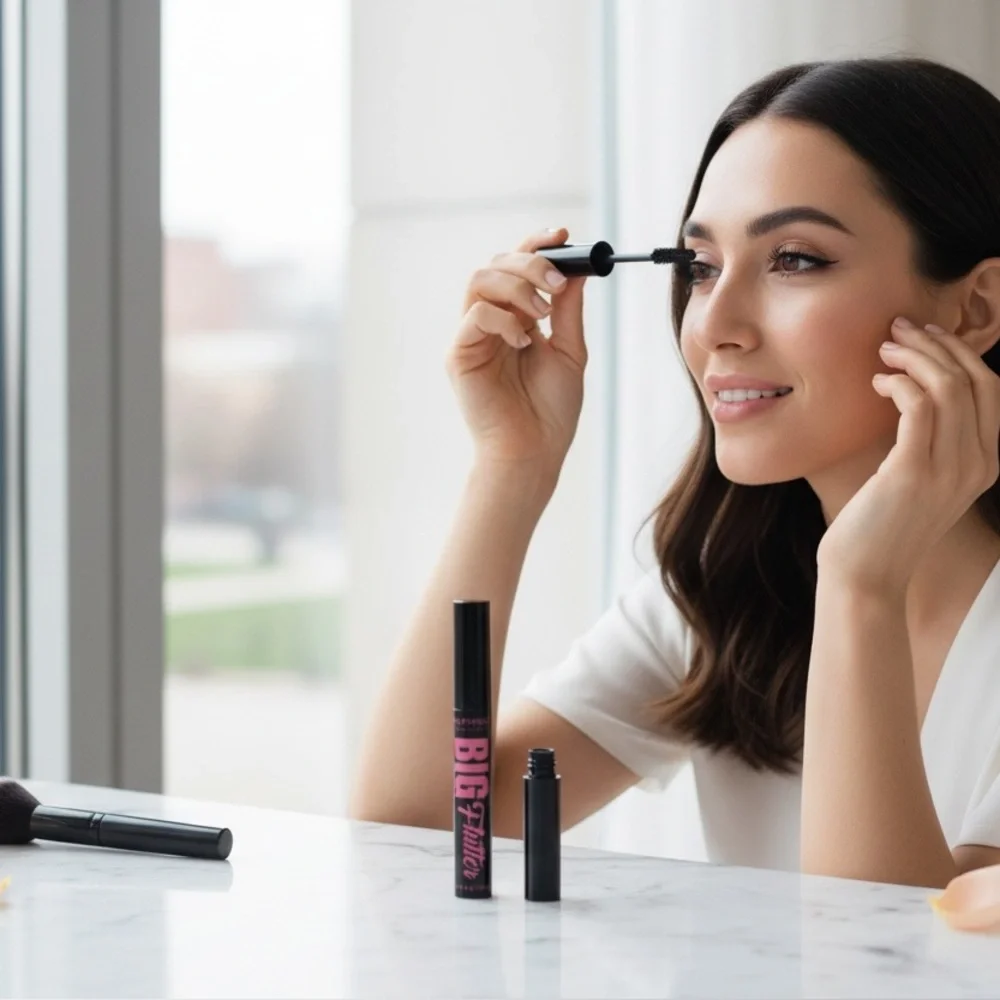 Big Flutter Waterproof Lifting Mascara | Long‑Wear Volume Curl New & Sealed